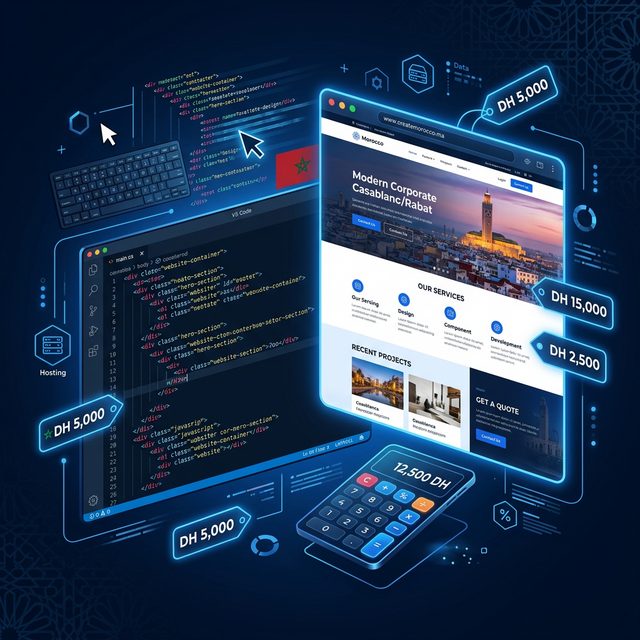 Prix Création de Site Web au Maroc en 2025 : Tarifs Réels et Guide Complet